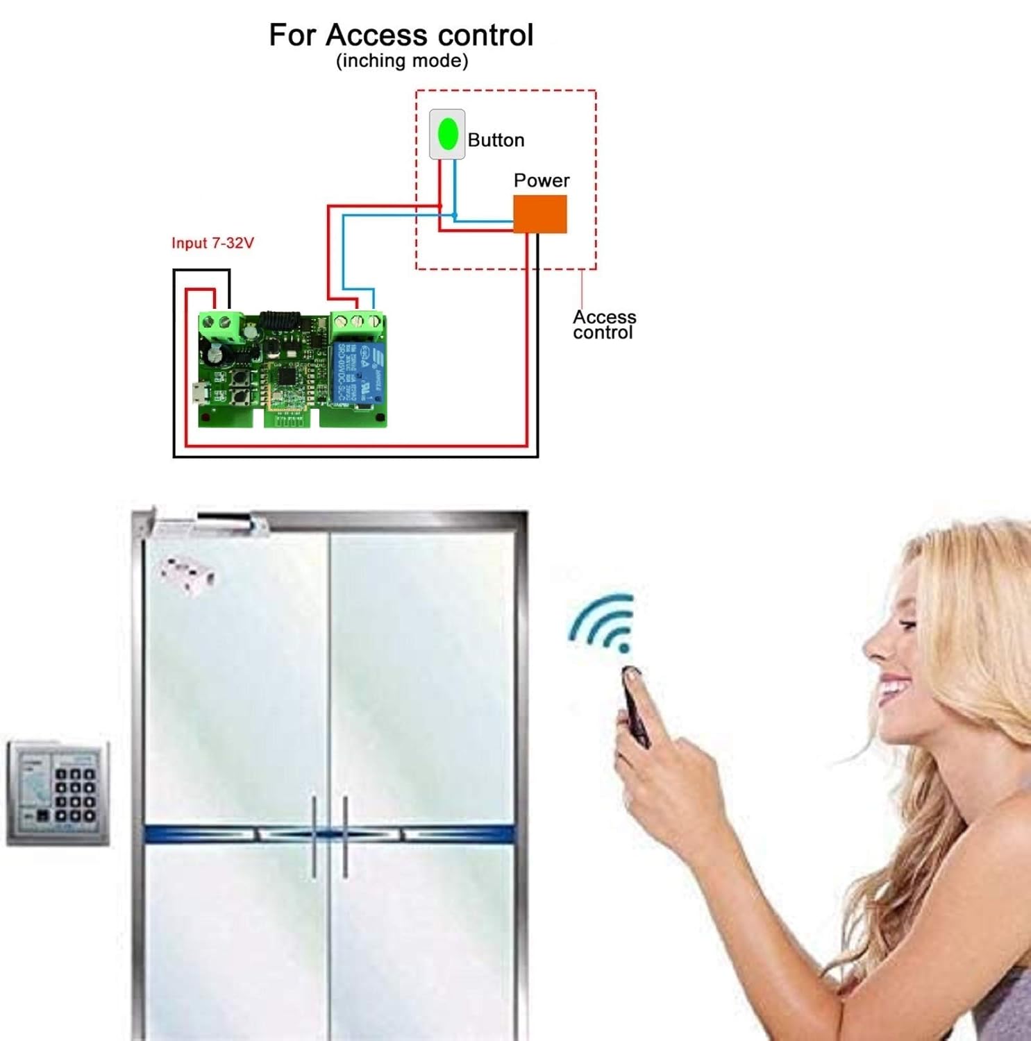 1ch Smart Home Dry Contact Zigbee Relay Switch - Image 5