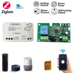 1ch Smart Home Dry Contact Zigbee Relay Switch
